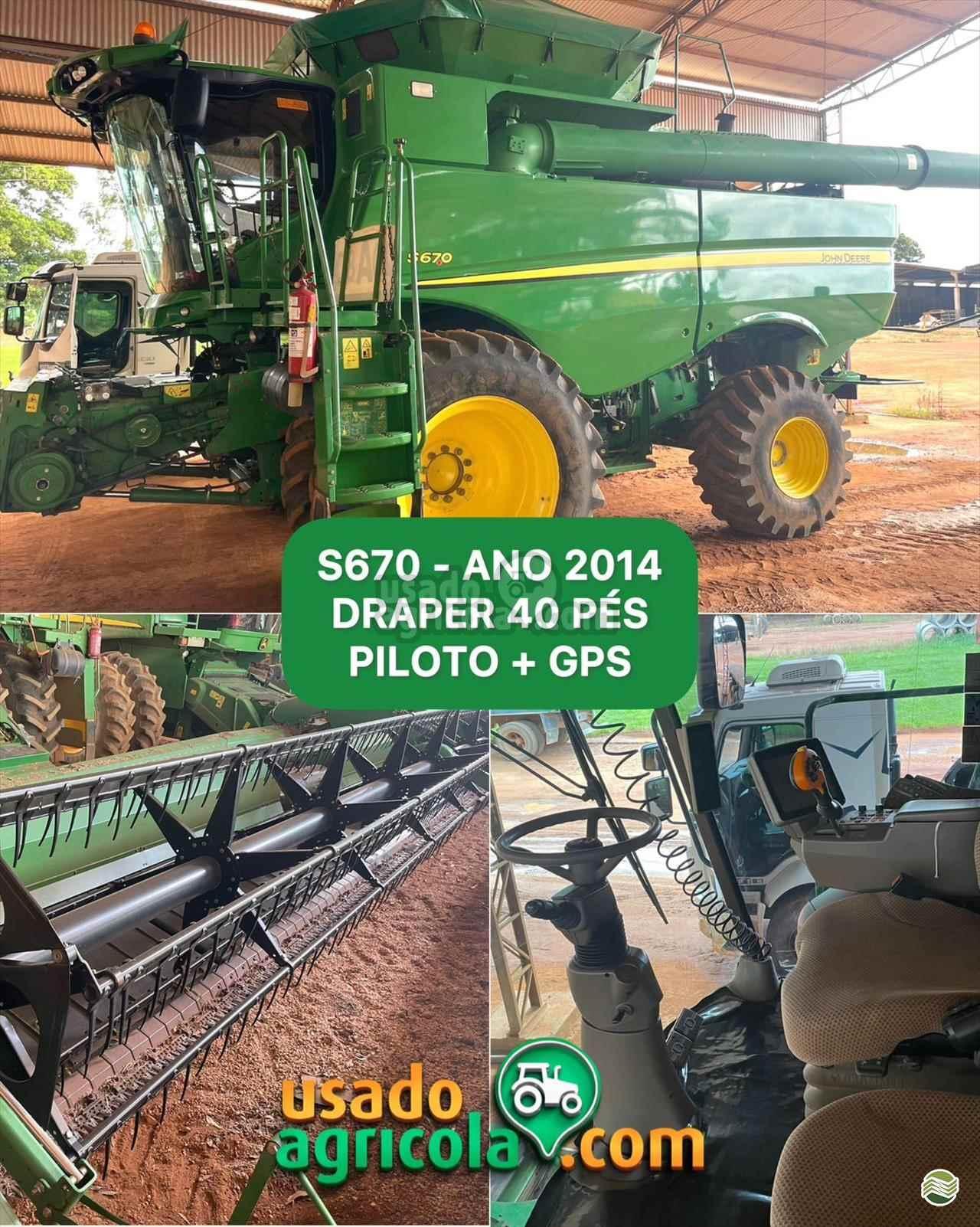 JOHN DEERE S670